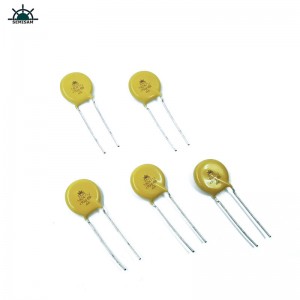 China Factory, Straight Forme Plumb de înaltă supraîncărcare MOV rezistență14mm 14d471 470V Varistor Zov Mov